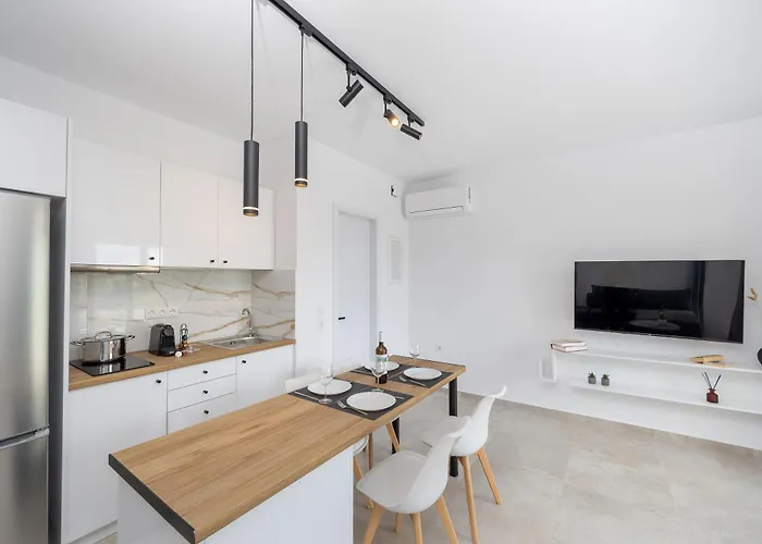 Naxos Cube Villa Panoramic Views Maisonette With Sea View 2 Min Walk To Plaka Beach Apartment