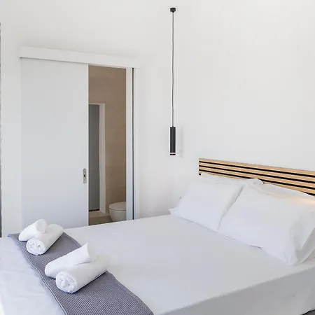 公寓 Naxos Cube Villa Panoramic Views Maisonette With Sea View 2 Min Walk To Plaka Beach Pláka