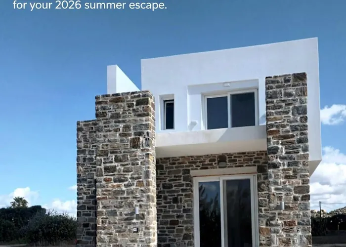 Naxos Cube Villa Panoramic Views Maisonette With Sea View 2 Min Walk To Plaka Beach Apartmán Pláka