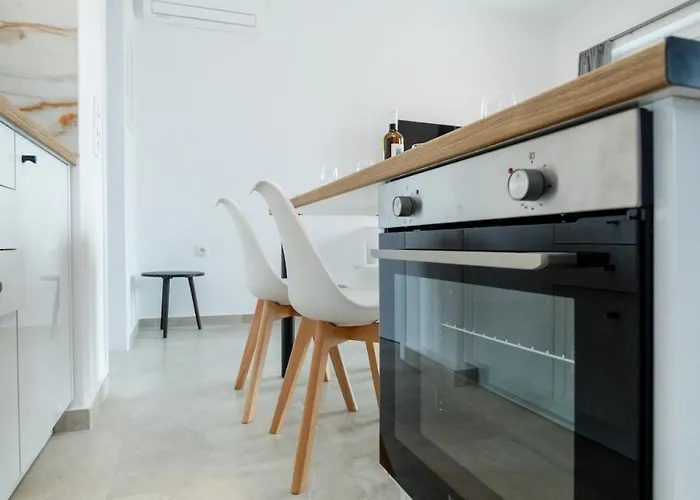 公寓 Naxos Cube Villa Panoramic Views Maisonette With Sea View 2 Min Walk To Plaka Beach Pláka